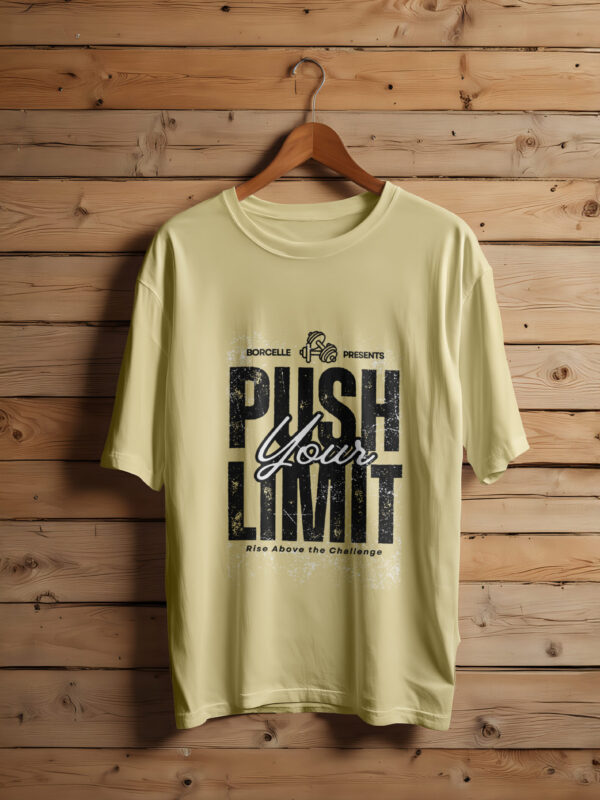 Limit? Never Heard of That Tee/Unisex Oversized T-Shirt