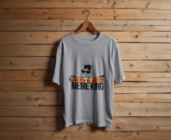 Certified Meme King Tee/Unisex Oversized T-Shirt