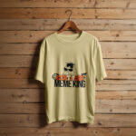Certified Meme King Tee/Unisex Oversized T-Shirt - Beige