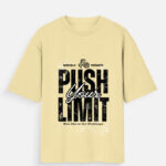 Limit? Never Heard of Her Tee - Beige