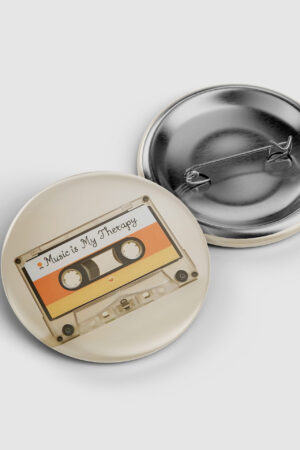 Music is My Therapy Black Badge
