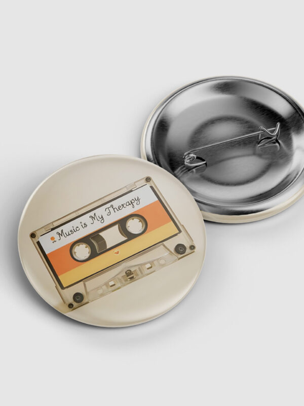 Music is My Therapy Black Badge